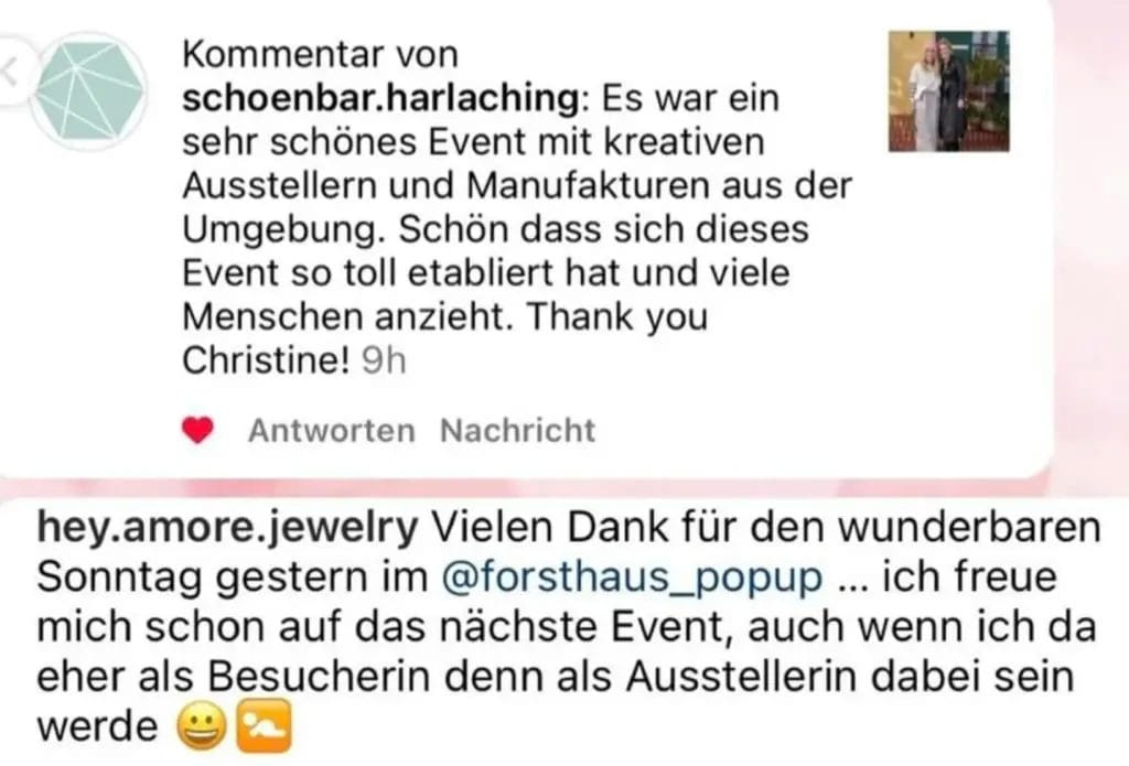 Forsthaus Pop-up – Stimmen unserer Aussteller